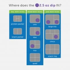 LunchBots Home & Baby Care Stainless Steel Medium Quad Bento Lunch Box