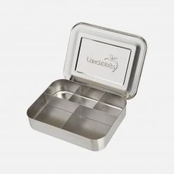 LunchBots Stainless Steel Large Cinco Bento Lunch Box
