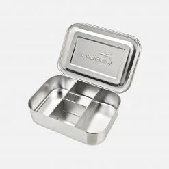 LunchBots Home & Baby Care Stainless Steel Small Bento Snack Box