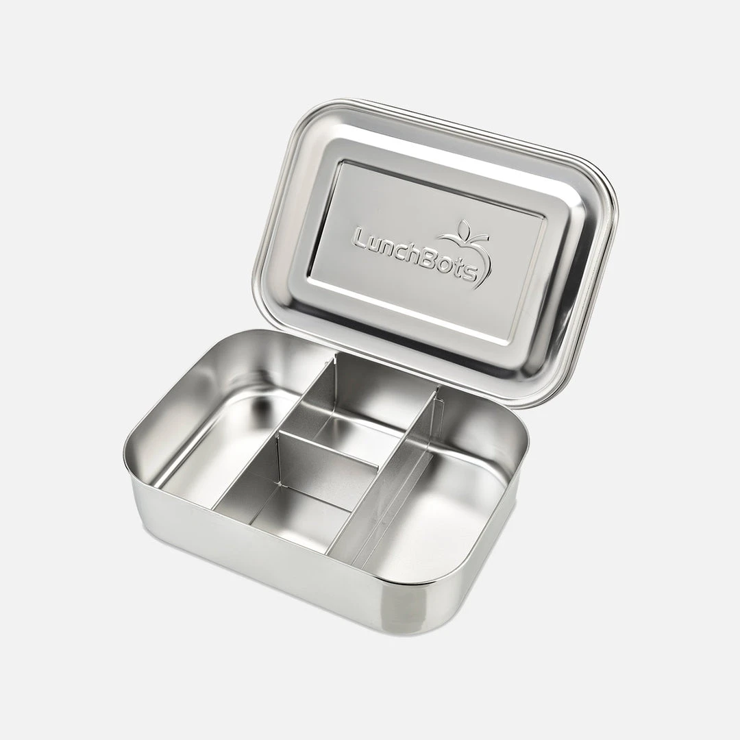 LunchBots Home & Baby Care Stainless Steel Small Bento Snack Box