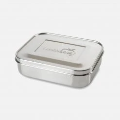 LunchBots Home & Baby Care Stainless Steel Medium Quad Bento Lunch Box