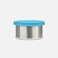 LunchBots Stainless Steel Medium Condiment Container - Aqua - Set Of 2
