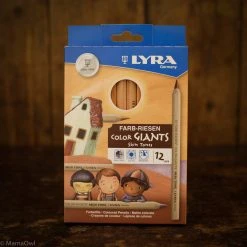 Lyra Toys Colour Giants Pencils - Skin Tones - Set Of 12