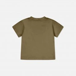 Matona SALE Organic Cotton Waffle Tee - Olive