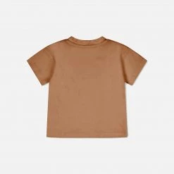 Matona SALE Organic Cotton Waffle Tee - Terracotta
