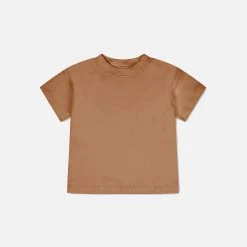 Matona SALE Organic Cotton Waffle Tee - Terracotta