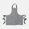 Monty & Co Adults Adult's Cotton Maker Apron - Indigo Stripe