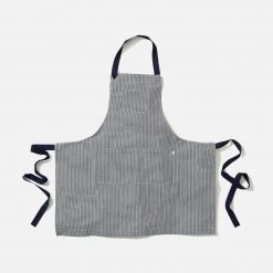 Monty & Co Adults Adult's Cotton Maker Apron - Indigo Stripe