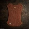 Mormor.nu Hand Knit Alpaca Rib Vest - Hazelnut