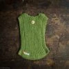 Mormor.nu Tops & Sweaters Hand Knit Alpaca Rib Vest - Forest