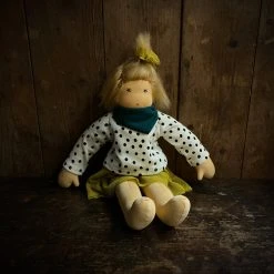 Nanchen Handmade Organic Cotton/Wool Mascha Doll