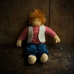 Nanchen Handmade Organic Cotton/Wool Simon Doll