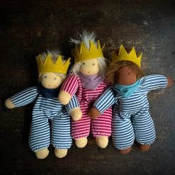 Nanchen Toys Handmade Organic Cotton/Wool Little Queen Luise