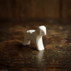 Ostheimer Handcrafted White Running Lamb