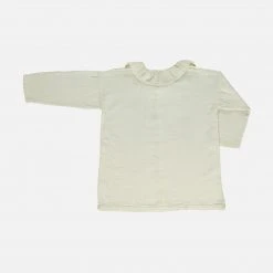 Poudre Organic Organic Cotton Aronie Blouse - Almond Milk