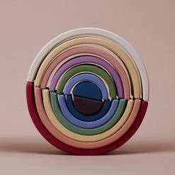 Raduga Grëz Handmade Wooden Arch Stacker - Pastel II