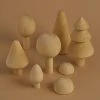 Raduga Grëz Toys Handmade Wooden Russian Forest Set - Natural