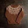 SISKIN Tops & Sweaters Donegal Merino Wool Isle Sweater - Cinnamon
