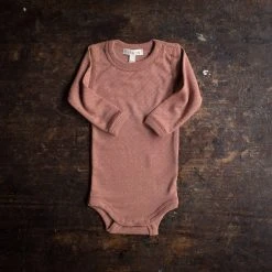 SISKIN Baby Wool Merino Wool/Silk Pointelle Picot Body - Rosewood