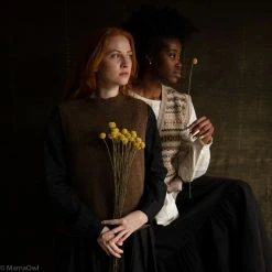 SISKIN Adult’s Lambswool Valley Vest - Oak