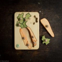 Wooden Toys Wooden Puzzle - Carrot