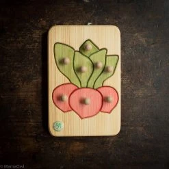 Wooden Toys Wooden Puzzle - Radish