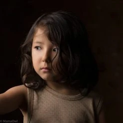 SISKIN Kids Wool Merino Wool/Silk Pointelle Vest - Caramel