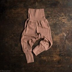 SISKIN By Engel Exclusive Organic Merino Wool & Silk Baby Pants - Cedarwood
