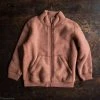 SISKIN By Engel Exclusive 100% Organic Merino Wool Fleece Zip Jacket - Russet Rose Kids Wool
