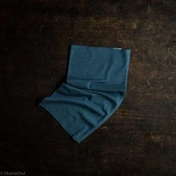 SISKIN By Engel Exclusive Organic Merino Wool & Silk Snood - Deep Ocean