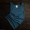 SISKIN By Engel Exclusive Women's Organic Merino Wool & Silk Sleeveless Top - Deep Ocean