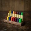 From Jennifer Handmade Walnut Wax Block & Crayon Holder 8/8 Toys