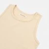 Studio Feder Organic Cotton Tank Top - Almond Milk
