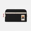 YKRA Cotton Canvas Dopp Toiletry Bag - Black