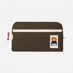 YKRA Cotton Canvas Dopp Toiletry Bag - Khaki Bags