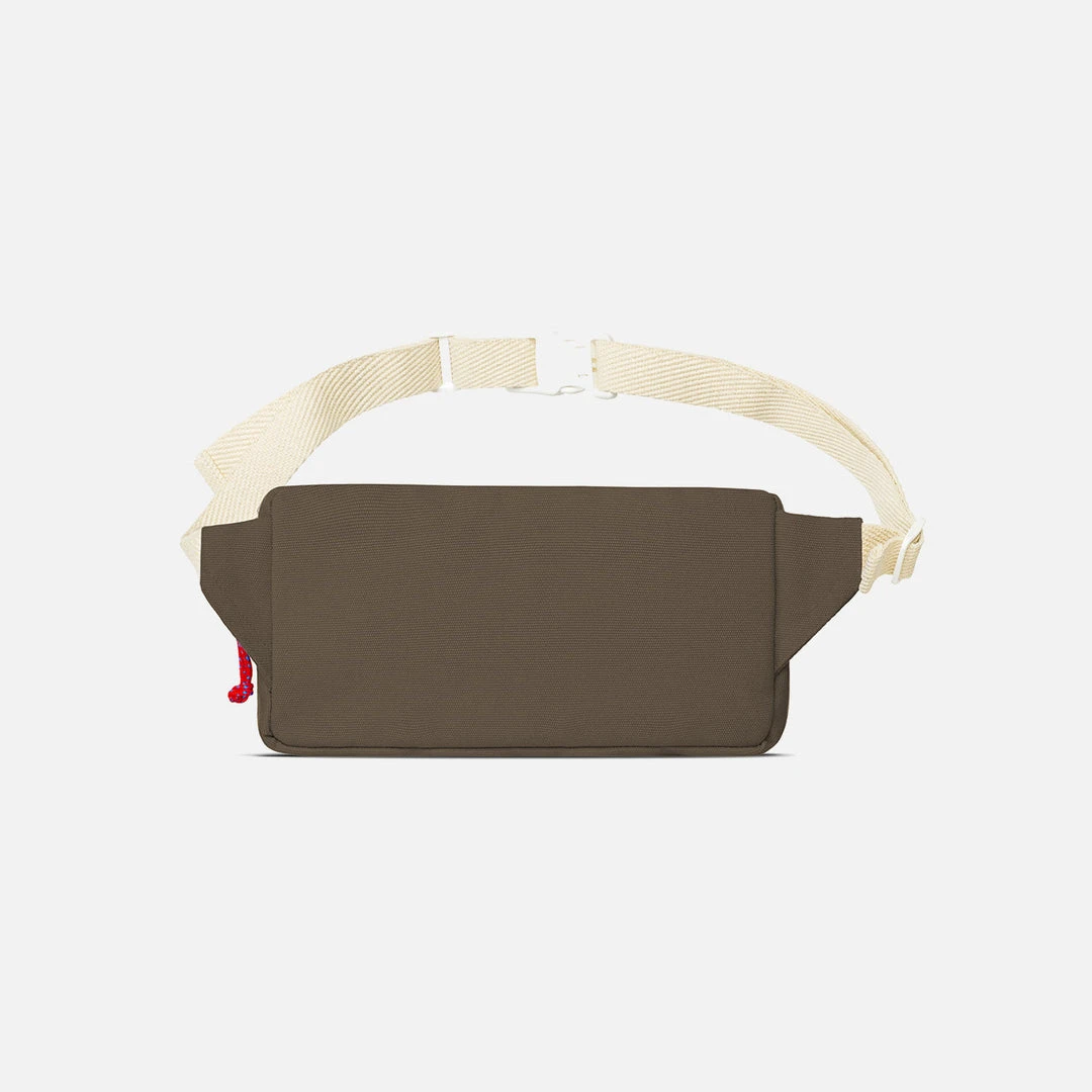YKRA Bags Cotton Canvas Bum Bag - Khaki