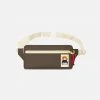 YKRA Bags Cotton Canvas Bum Bag - Khaki