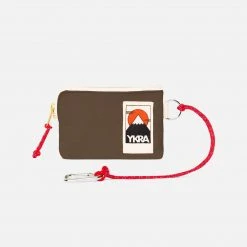 YKRA Cotton Canvas Mini Wallet - Khaki