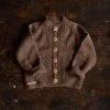 Mormor.nu Tops & Sweaters Hand-Knitted Alpaca Grethe Cardigan - Cocoa