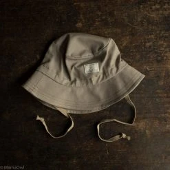 Pickapooh Organic Cotton Bucket Hat - Taupe