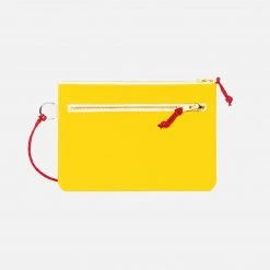 YKRA Cotton Canvas Pouch - Yellow Bags