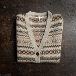 SISKIN Adult’s Lambswool Valley Vest - Oak