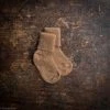 Hirsch Natur Baby Wool Camel Wool Baby Socks - Natural Brown
