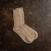 Lana Bambini Adult’s Camel Wool Socks - Oak