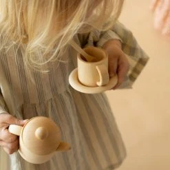 Raduga Grëz Handmade Wooden Tea Set - Natural Toys