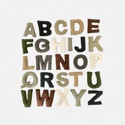 Papoose Toys Felted Wool Alphabet Upper Case Set